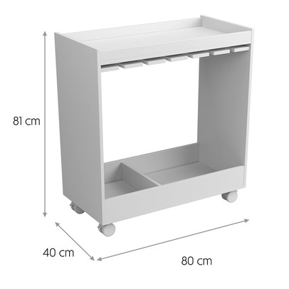 Bar Duna Porta Taças Nature - Tebarrot