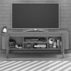 Rack para TV Até 65 Polegadas Camburi 2 Portas 1 Prateleira Off White - Móveis Bechara