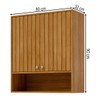 Armário Aéreo Cozinha 80 Cm Divina 2 Portas Cinamomo - Mgm Móveis