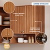 Armário Aéreo Cozinha 80 Cm Divina 2 Portas Cinamomo - Mgm Móveis