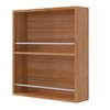 Armário Aéreo Cozinha 52 Cm Gourmet 1 Prateleira Cinamomo - Mgm Móveis