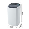 Máquina de Lavar Comfort Lwbe100t3 10kg 220v Branco - Wanke