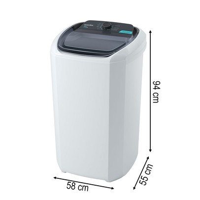 Máquina de Lavar Comfort Lwbe100t3 10kg 220v Branco - Wanke