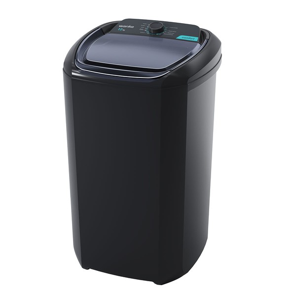 Máquina de Lavar Comfort Lwbe120t3 12kg 220v Black - Wanke