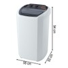 Máquina de Lavar Premium Plus Lwbe150t3 15 Kg 220v Branco - Wanke