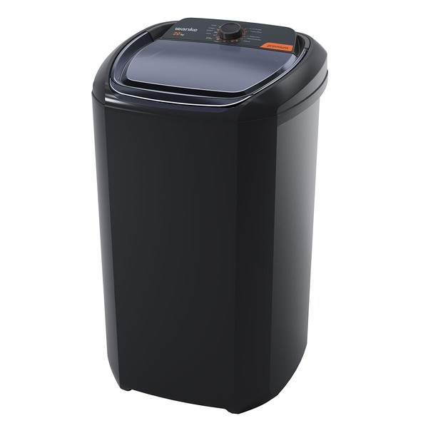 Máquina de Lavar Premium Lwbe201t3 20.1kg 127v Black - Wanke