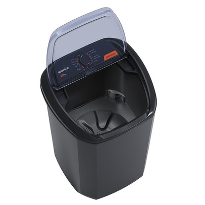 Máquina de Lavar Premium Lwbe201t3 20.1kg 220v Black - Wanke