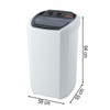 Máquina de Lavar Premium Plus Lwbe201t3 20.1kg 127v Branco - Wanke