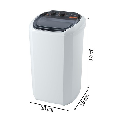 Máquina de Lavar Premium Plus Lwbe201t3 20.1kg 220v Branco - Wanke