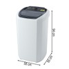 Máquina de Lavar Super Lwbe085t3 8,5 Kg 127v Branco - Wanke
