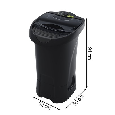 Máquina de Lavar Super Lwli040t 4kg 220v Black - Wanke