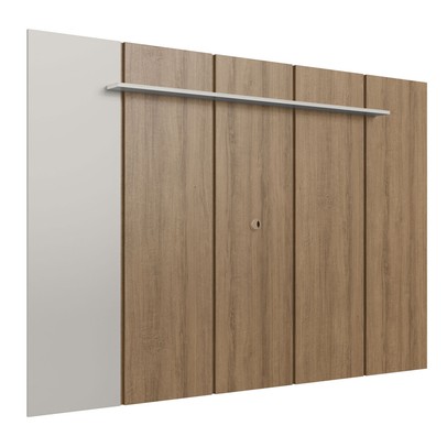 Painel para TV Até 75 Polegadas Paris 1 Prateleira Arenas - Art In Móveis