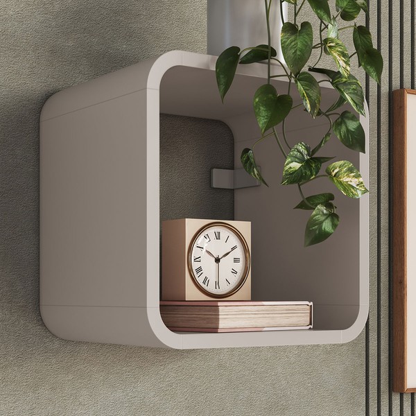 Nicho Organizador Curve Bege Dunas - Completa Móveis