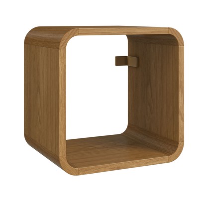 Nicho Organizador Curve Carvalho Xingu - Completa Móveis