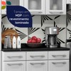 Cozinha Completa em Aço Topázio 14 Portas 3 Gavetas com Vidro Branco - Telasul
