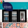 Cozinha Completa em Aço Topázio 12 Portas 3 Gavetas com Vidro Preto - Telasul