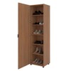 Sapateira Versa Home 1 Porta 5 Prateleiras com Espelho Freijó - Telasul