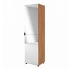 Sapateira Versa Home 1 Porta 5 Prateleiras com Espelho Freijó - Telasul