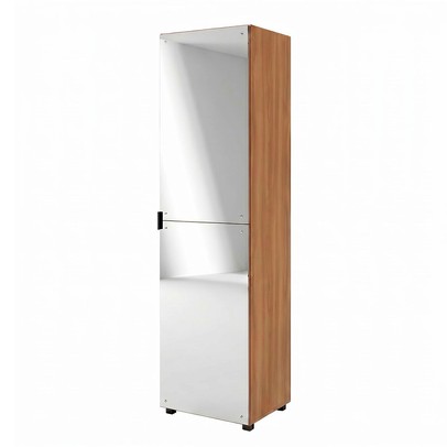 Sapateira Versa Home 1 Porta 5 Prateleiras com Espelho Freijó - Telasul