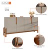 Balcão Buffet Max 4 Portas Off White/Cedro - Pnr Móveis