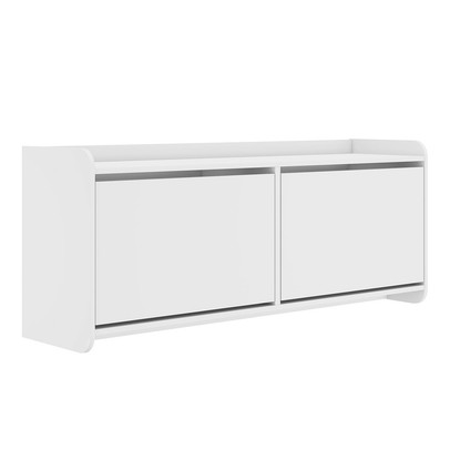 Sapateira Scarlett 2 Portas Branco - Pnr Móveis