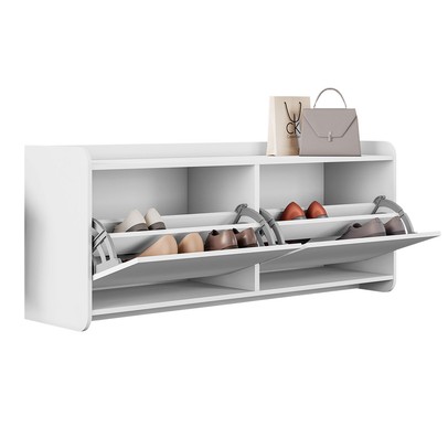 Sapateira Scarlett 2 Portas Branco - Pnr Móveis