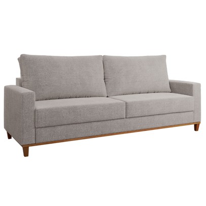 Sofá Living 4 Lugares Zack Linhão Giz - Vian