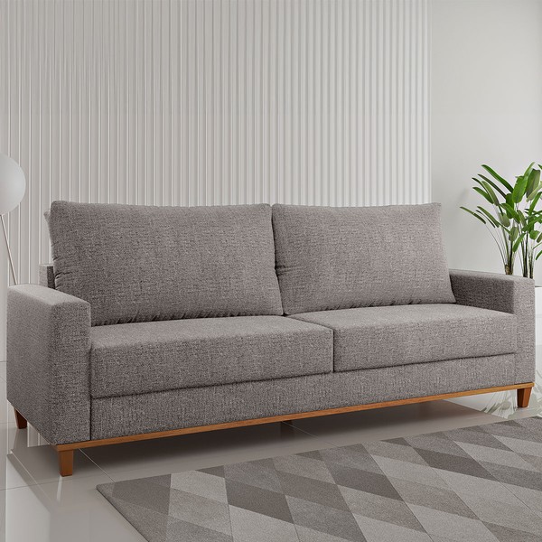 Sofá Living 4 Lugares Zack Linhão Funghi - Vian