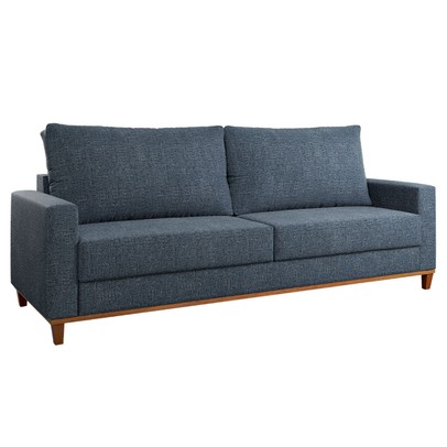 Sofá Living 4 Lugares Zack Linhão Safira - Vian