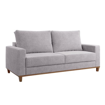 Sofá Living Gilbran 3 Lugares Linhão Juta - Vian