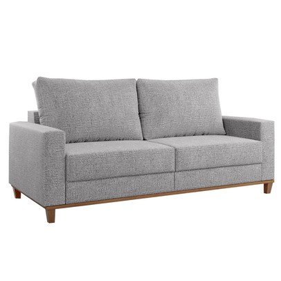 Sofá Living Gilbran 3 Lugares Linhão Nanquin - Vian