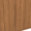 Guarda-Roupa Casal Beaumont 6 Portas 3 Gavetas Canela - Kappesberg