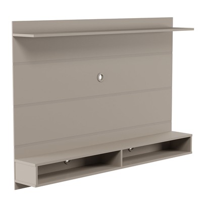 Painel para TV Até 65 Polegadas Marte 1 Prateleira Off White - Tebarrot