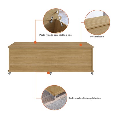 Baú Pablo 1 Porta Hannover - Pnr Móveis