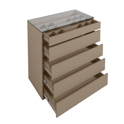 Cômoda Rabat 5 Gavetas Fendi - Pnr Móveis