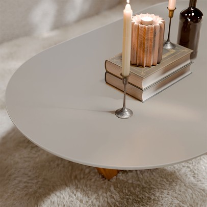 Mesa de Centro Elegance Gianduia/Nature - Tebarrot