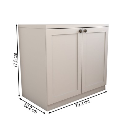 Sapateira Americana 2 Portas Branco - Panorama Móveis