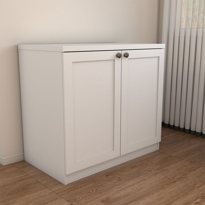 Sapateira Americana 2 Portas Branco - Panorama Móveis