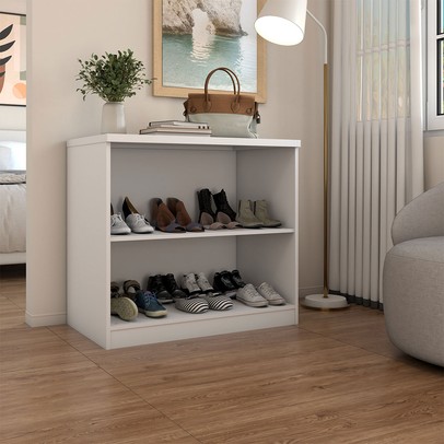 Sapateira Americana 2 Portas Branco - Panorama Móveis