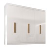 Guarda-Roupa Casal German 6 Portas 2 Gavetas Branco - Maxel