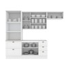 Cozinha Completa 4 Peças com Torre Quente Americana Branco Hp 100% Mdf