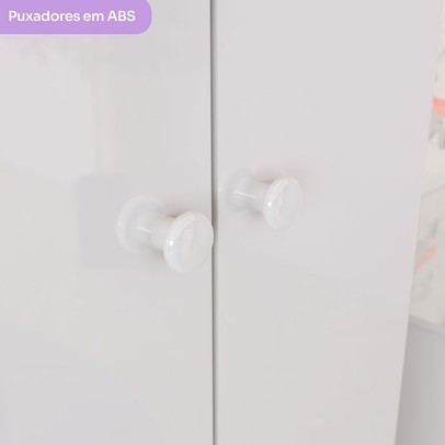 Quarto de Bebê Completo Labirinto 4 Gavetas Branco - Henn