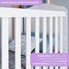 Quarto de Bebê Completo Bala de Menta 3 Portas 2 Gavetas Branco - Henn