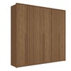 Guarda-Roupa Casal Mabel 6 Portas 4 Gavetas Ripado Jatoba - Pnr Móveis
