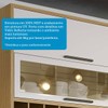 Armário de Cozinha Modulada com Balcão e Tampo 8 Portas 4 Gavetas ágata 100% Mdf Vidro Reflecta Amêndoa/Off White - Pnr Móveis