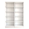 Estante para Livros Alexa 8 Prateleiras Branco - Panorama Móveis
