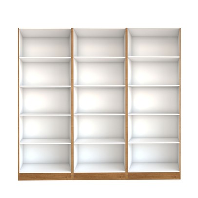 Estante para Livros Alexa 12 Prateleiras Cinamomo - Panorama Móveis