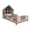 Cama Infantil Boiadeira Casinha 100% Mdf Branco - Gelius