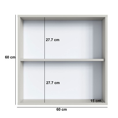 Armário de Banheiro Budapest 2 Portas Arenas - Art In Móveis