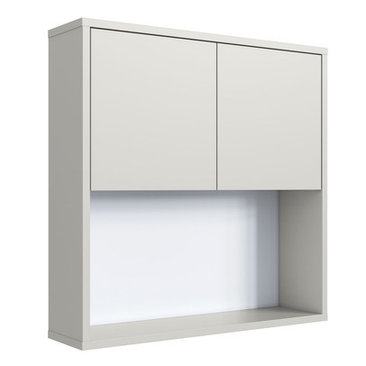 Armário de Banheiro Budapest 2 Portas Arenas - Art In Móveis